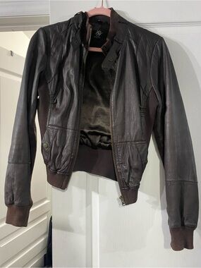 Guess leather jacket
